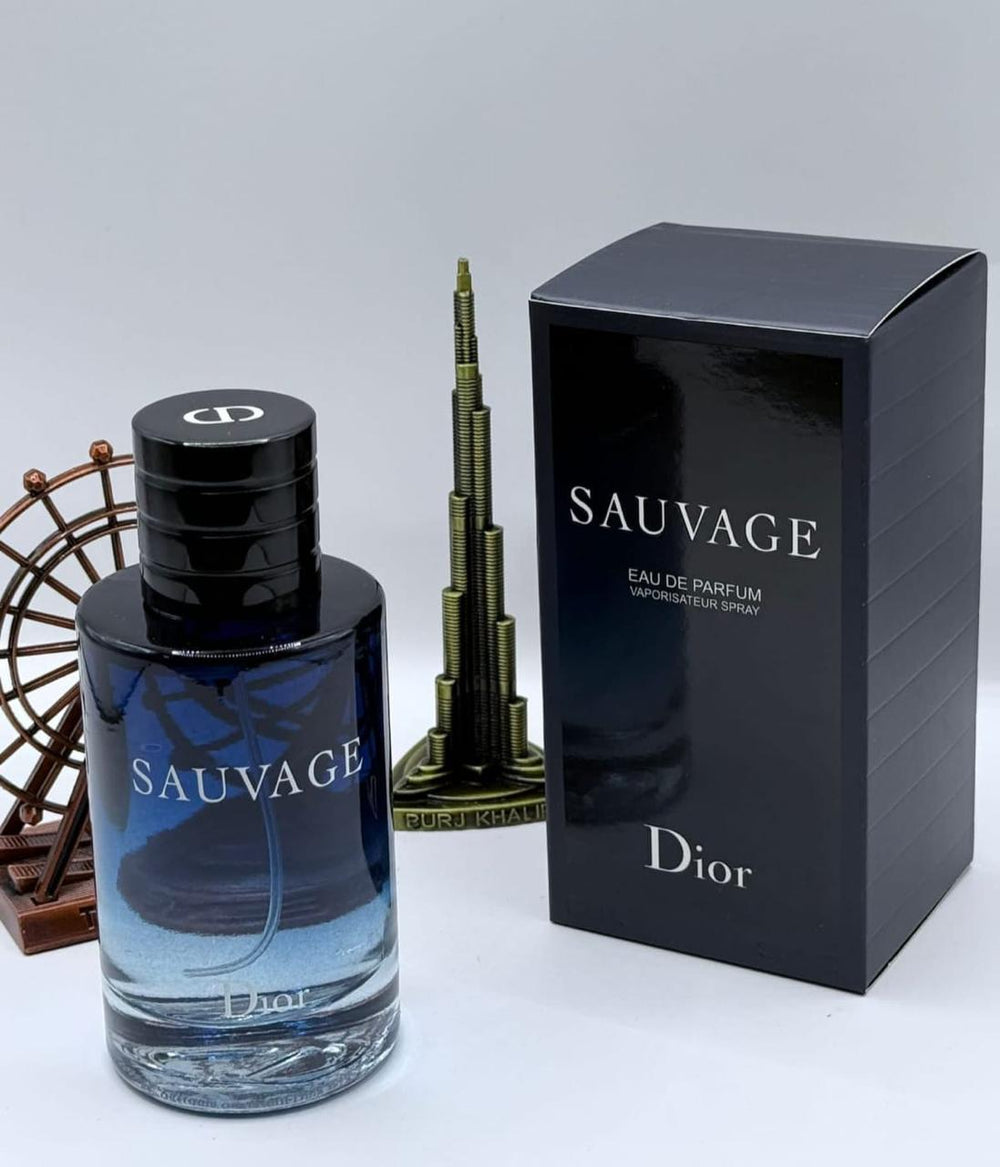 Sauvage Eau de Parfum Spray – 100ml Men's Cologne (Authentic